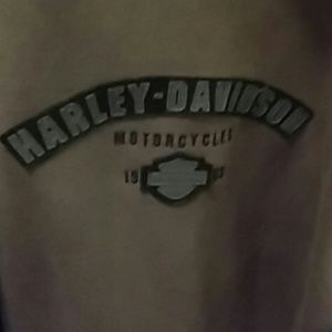 Mens Harley Hoodie Zip up